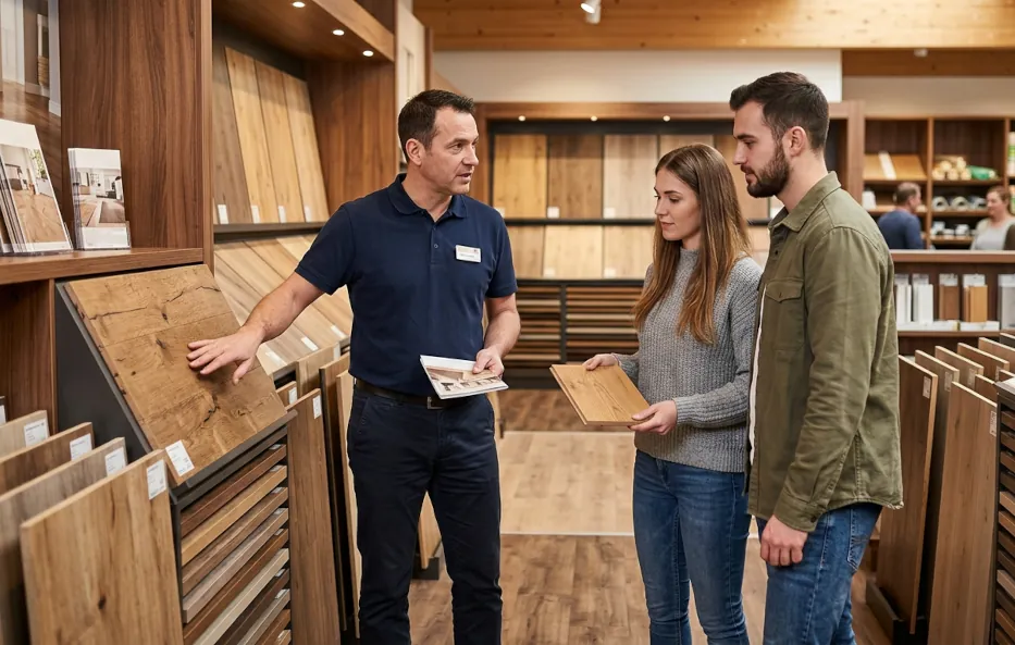 Fachberatung zum Thema Laminatboden bei Holz-Wiegand in Würzburg Teaserbild zum Thema Fachberatung für Laminatboden bei Holz-Wiegand in Würzburg