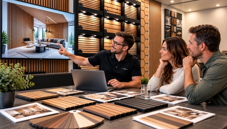 Fachberatung zum Thema Wand & Decke Paneele bei Holz-Wiegand in Würzburg